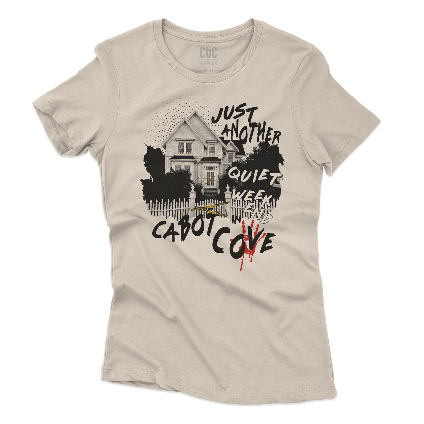 CUC T-SHIRT Just Another Quiet Weekend in Cabot Cove - PERSONAGGI FAMOSI - Jessica Fletcher - La signora in giallo -  #chooseurcolor