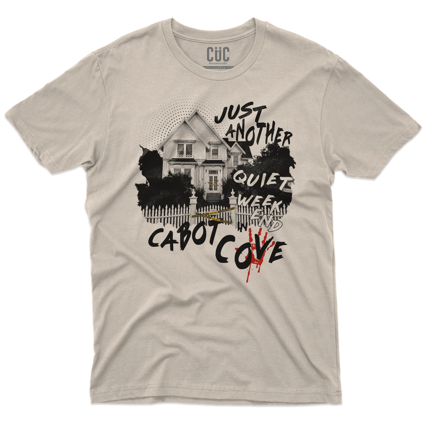 CUC T-SHIRT Just Another Quiet Weekend in Cabot Cove - PERSONAGGI FAMOSI - Jessica Fletcher - La signora in giallo -  #chooseurcolor