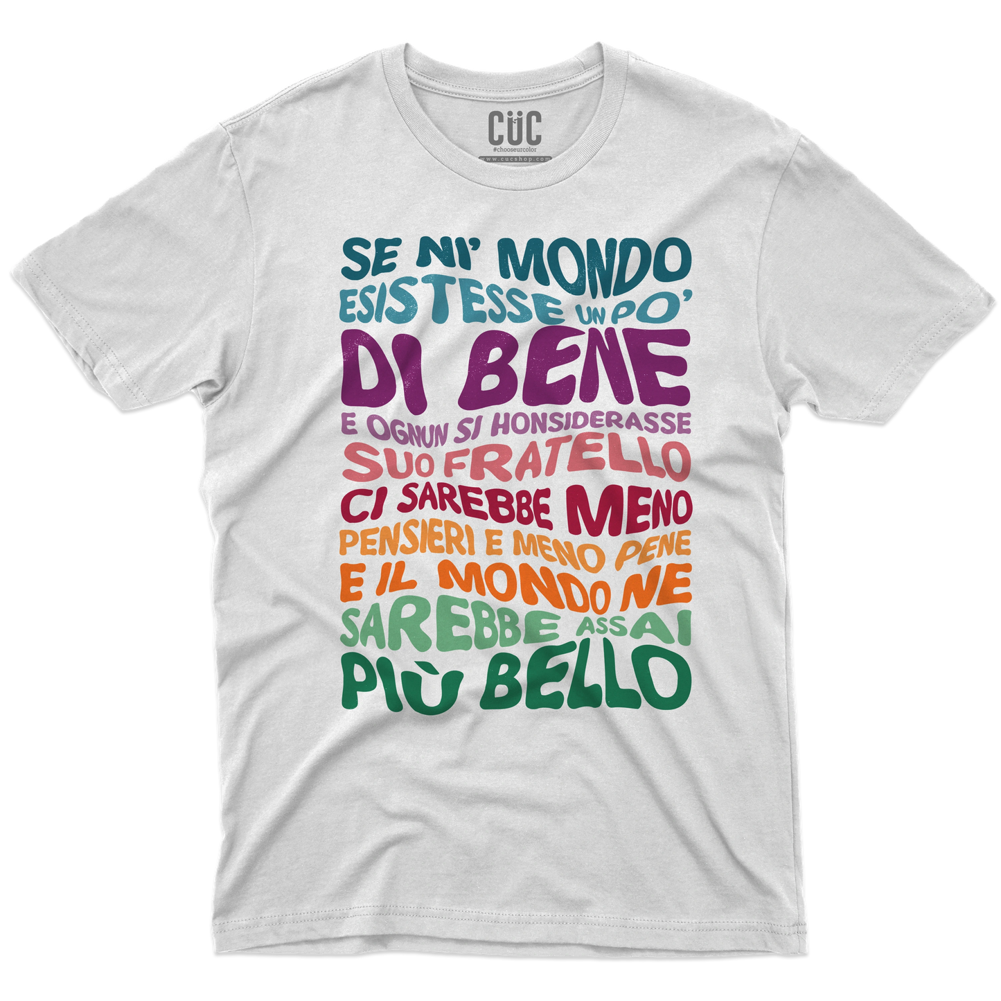 CUC T-SHIRT Poesia Patchani - PERSONAGGI FAMOSI - Meme - Mostro di Firenze -  #chooseurcolor