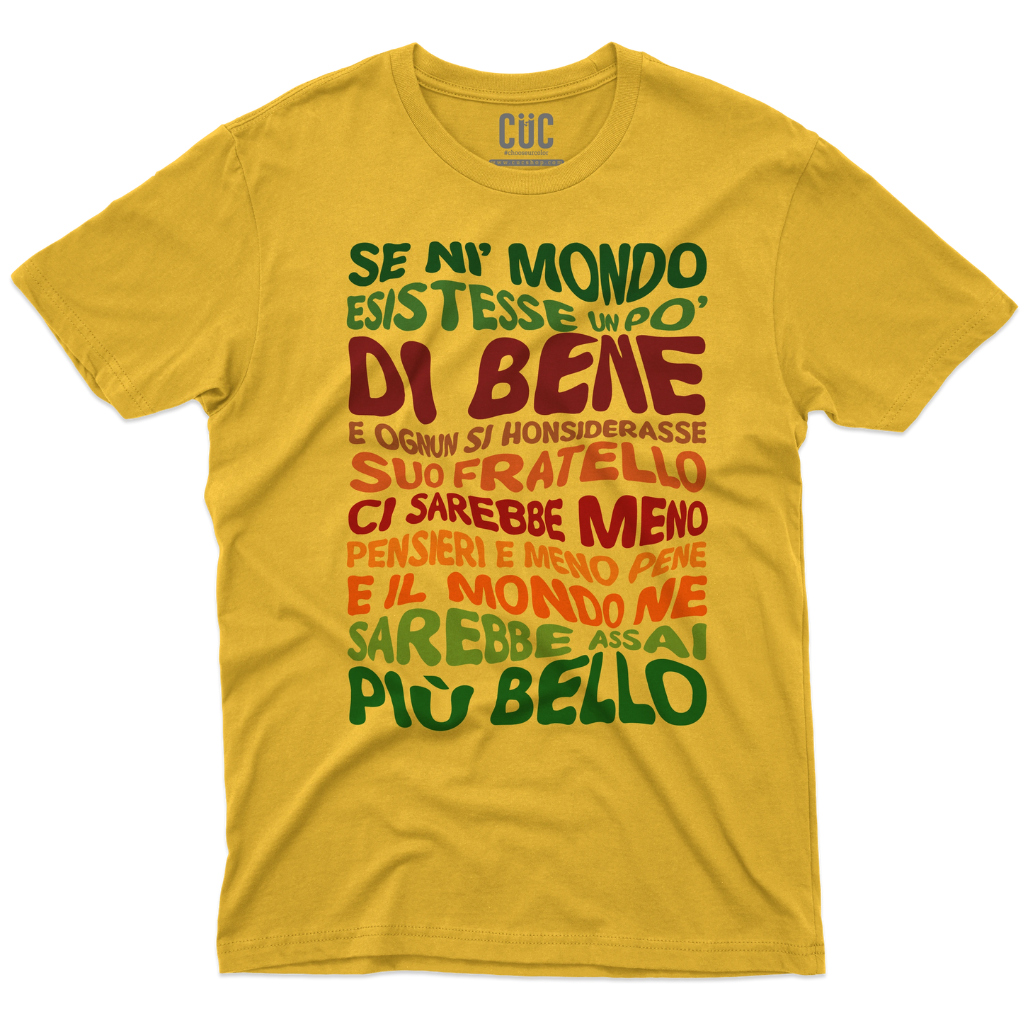 CUC T-SHIRT Poesia Patchani - PERSONAGGI FAMOSI - Meme - Mostro di Firenze -  #chooseurcolor