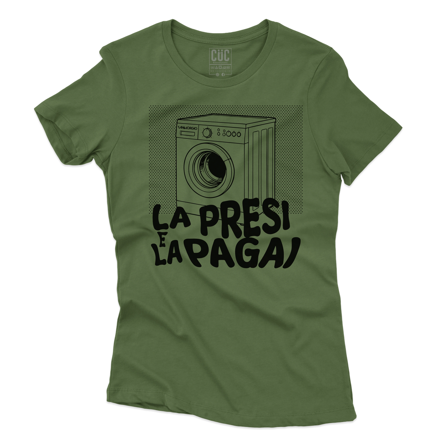 CUC T-SHIRT La Lavatrice - PERSONAGGI FAMOSI- scherzo telefonico - Mario Magnotta -  #chooseurcolor