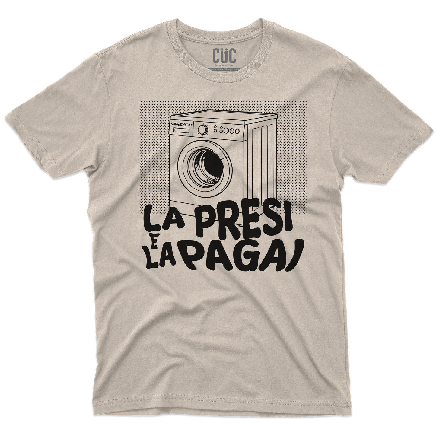 CUC T-SHIRT La Lavatrice - PERSONAGGI FAMOSI- scherzo telefonico - Mario Magnotta -  #chooseurcolor