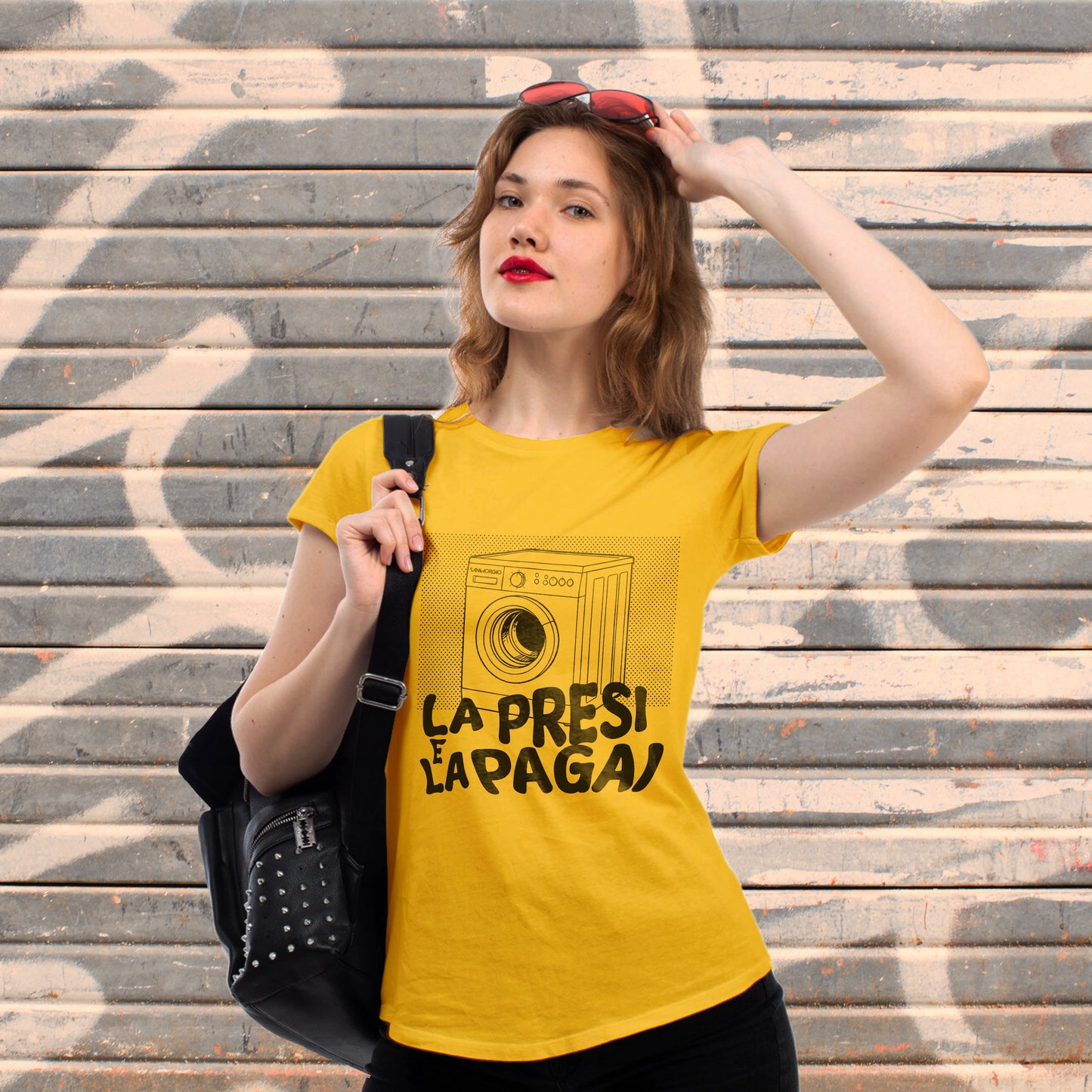 CUC T-SHIRT La Lavatrice - PERSONAGGI FAMOSI- scherzo telefonico - Mario Magnotta -  #chooseurcolor