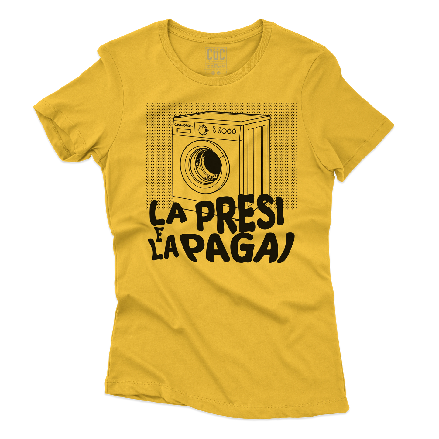 CUC T-SHIRT La Lavatrice - PERSONAGGI FAMOSI- scherzo telefonico - Mario Magnotta -  #chooseurcolor