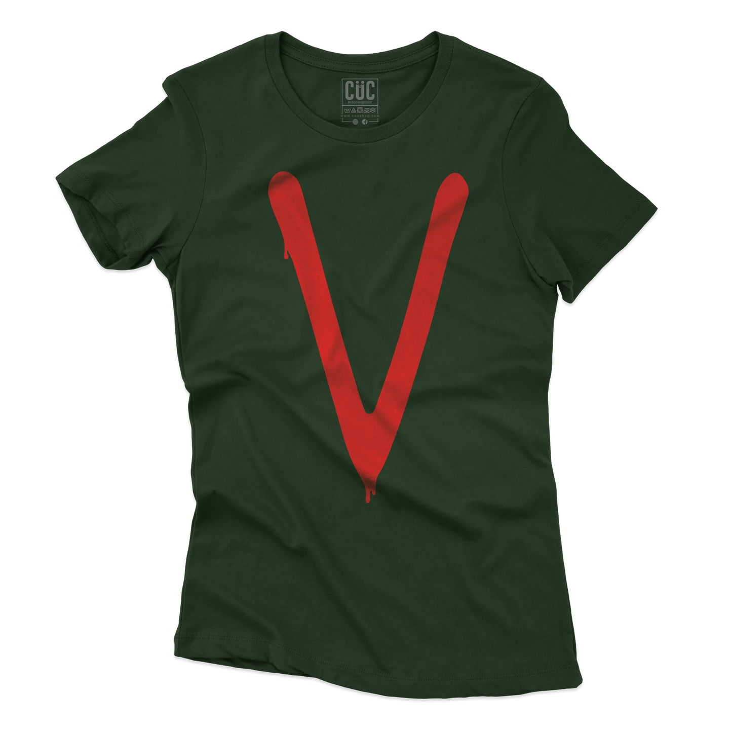 CUC T-SHIRT V - Visitors 1984 - SERIE TV - Cult -  #chooseurcolor