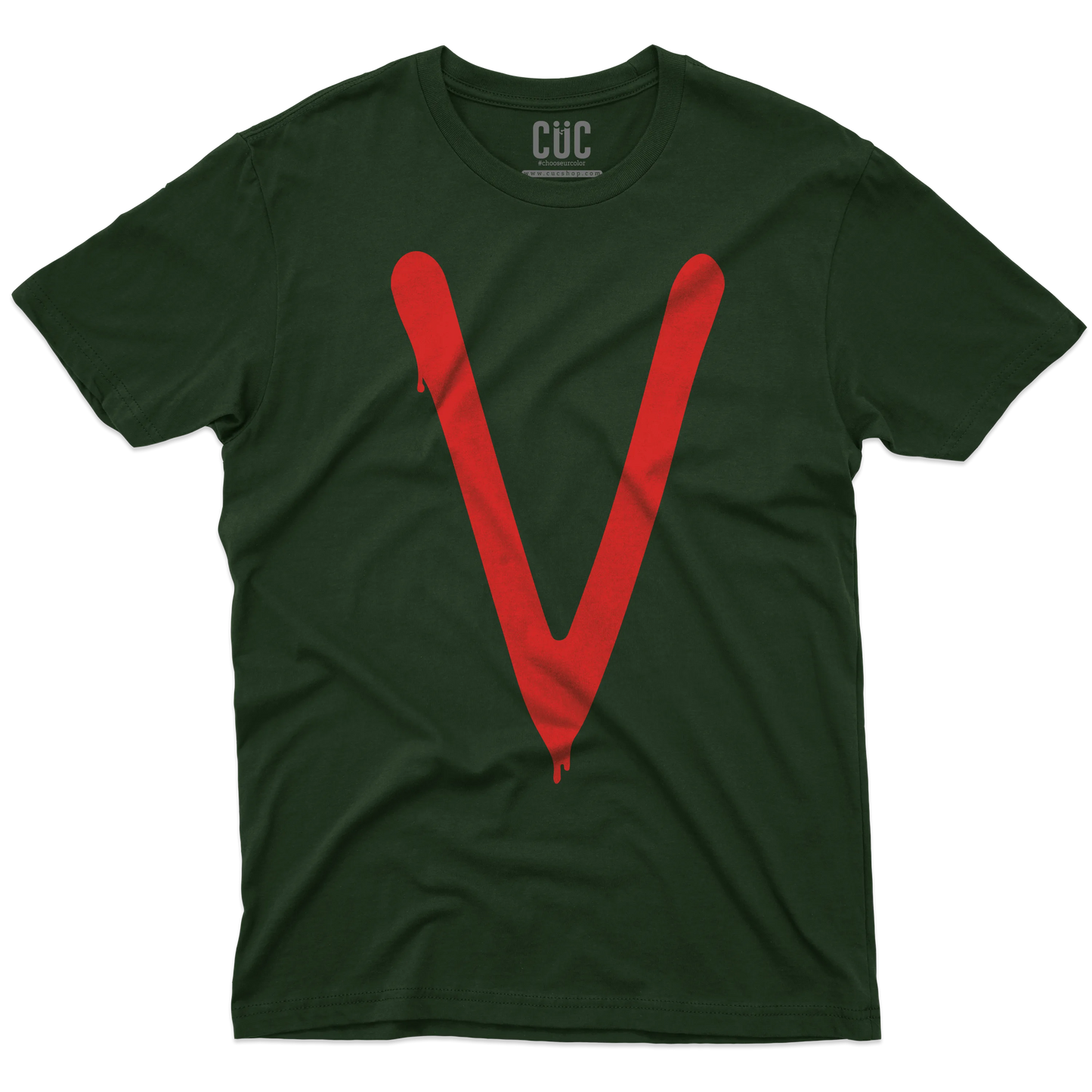 CUC T-SHIRT V - Visitors 1984 - SERIE TV - Cult -  #chooseurcolor