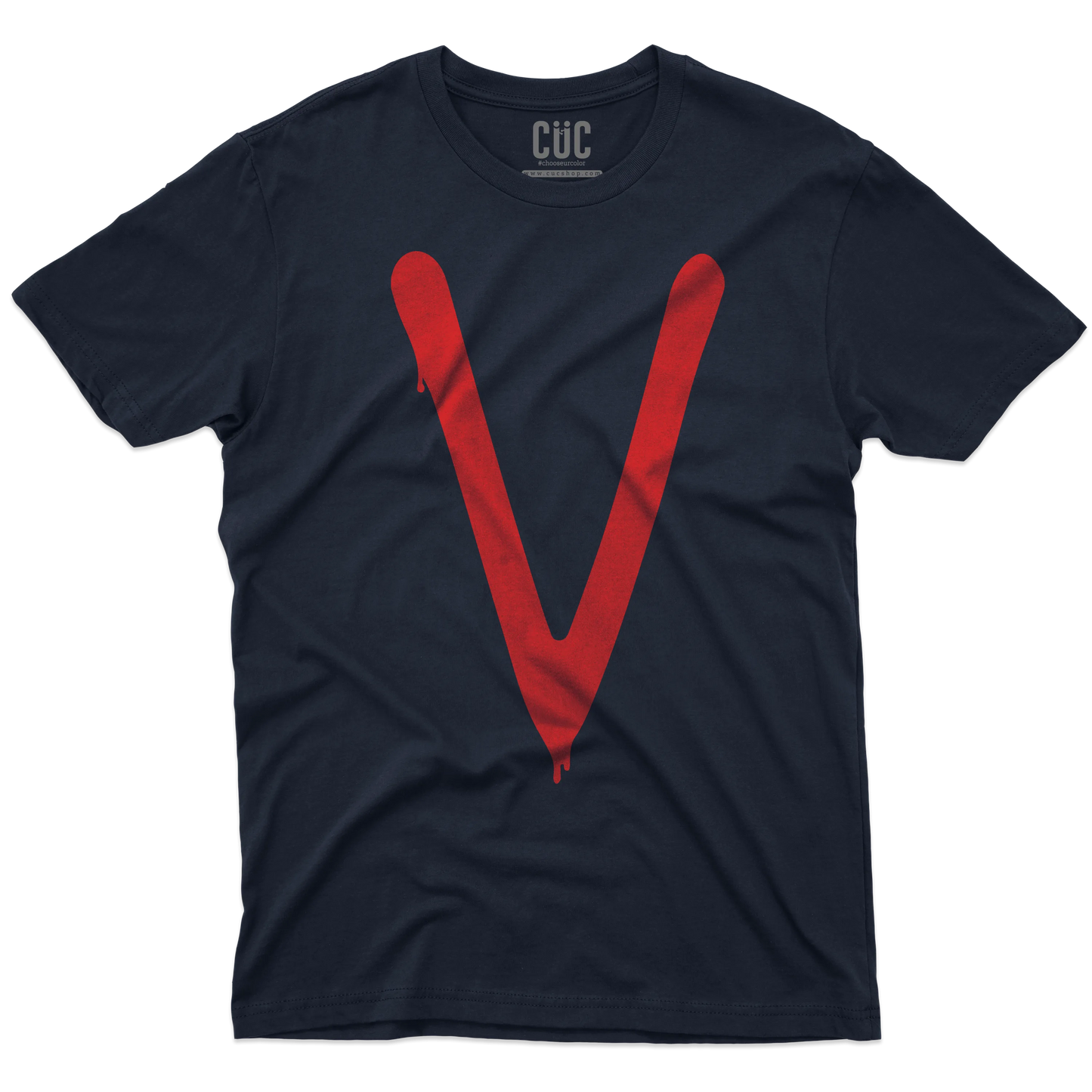 CUC T-SHIRT V - Visitors 1984 - SERIE TV - Cult -  #chooseurcolor