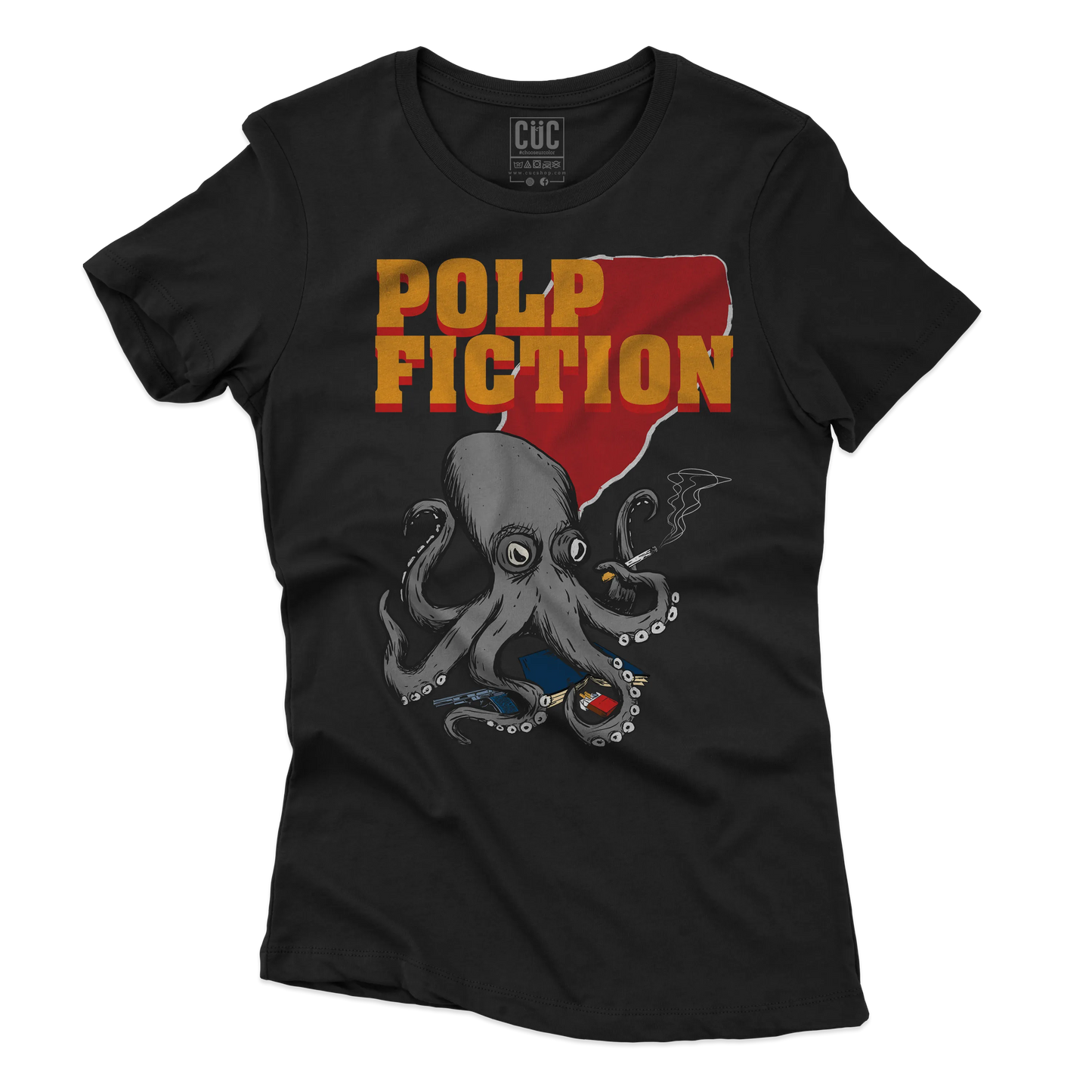 CUC T-SHIRT Polp Fiction - FILM - Cult - Divertente - Tarantino -  #chooseurcolor