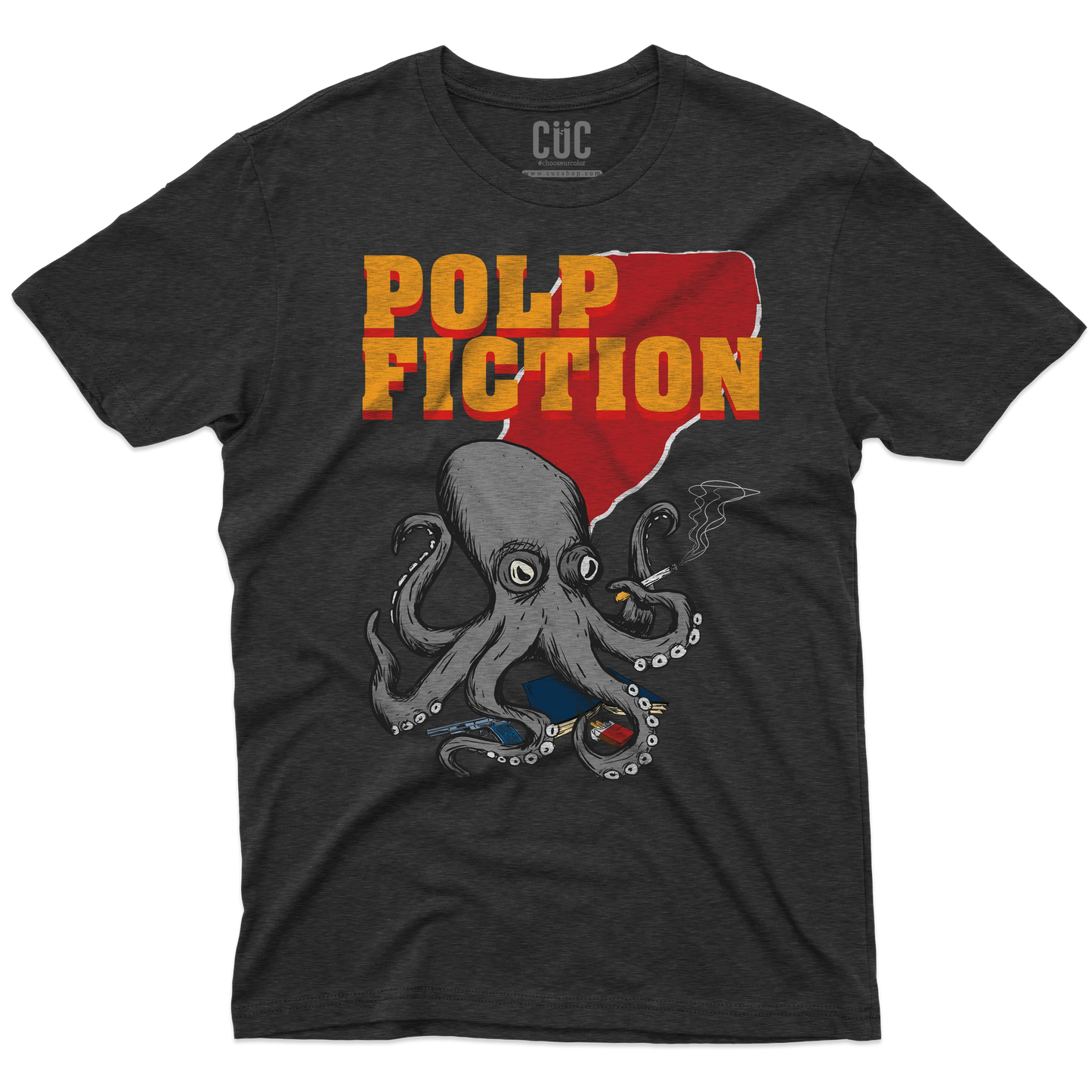 CUC T-SHIRT Polp Fiction - FILM - Cult - Divertente - Tarantino -  #chooseurcolor
