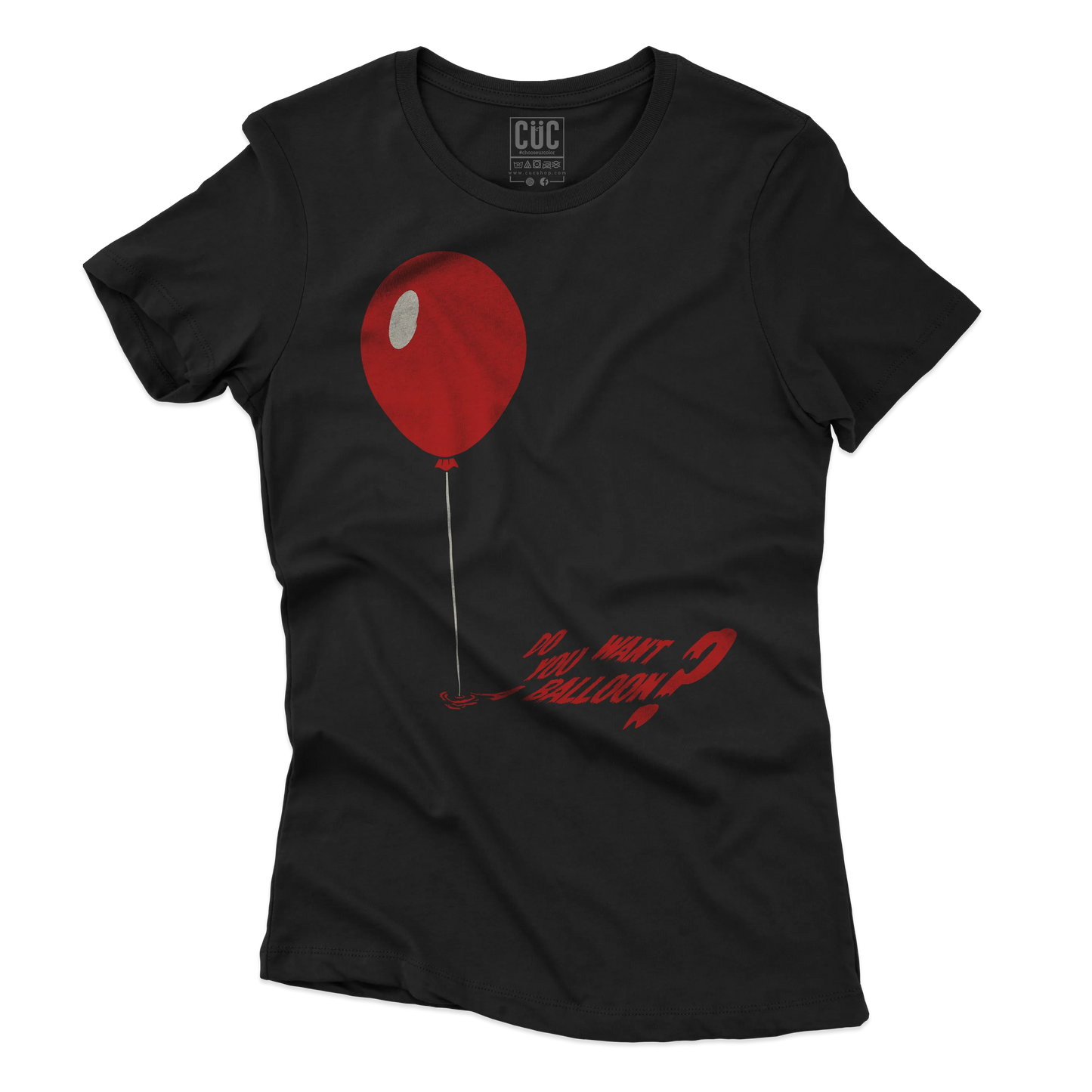 CUC T-SHIRT Do you want a balloon? - FILM - IT - Pennywise - Stephen King -  #chooseurcolor