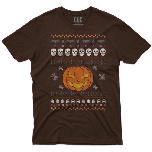 CUC T-SHIRT Ugly Halloween Sweater - Divertente  - Spooky Season -  #chooseurcolor