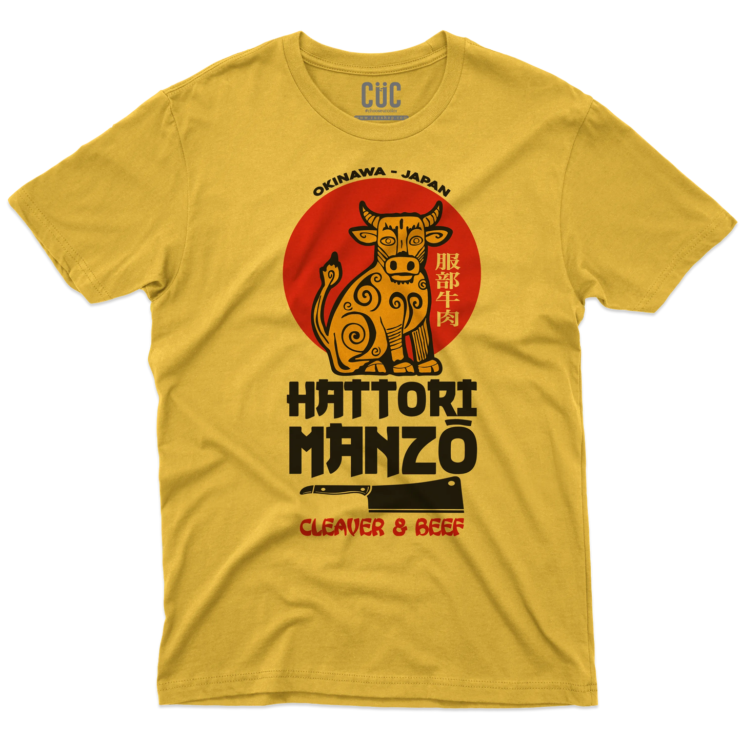 CUC T-SHIRT HATTORI MANZO - FILM - Divertente - Kill Bill Parodia -  #chooseurcolor