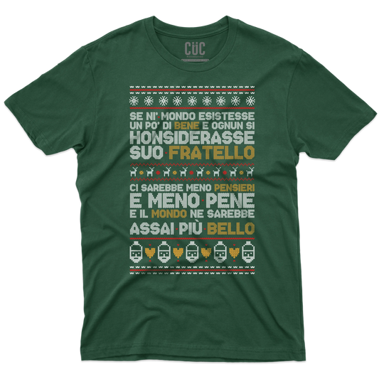 CUC T-SHIRT PATCHANI - Poesia Natalizia - PERSONAGGI FAMOSI - Natale -  #chooseurcolor