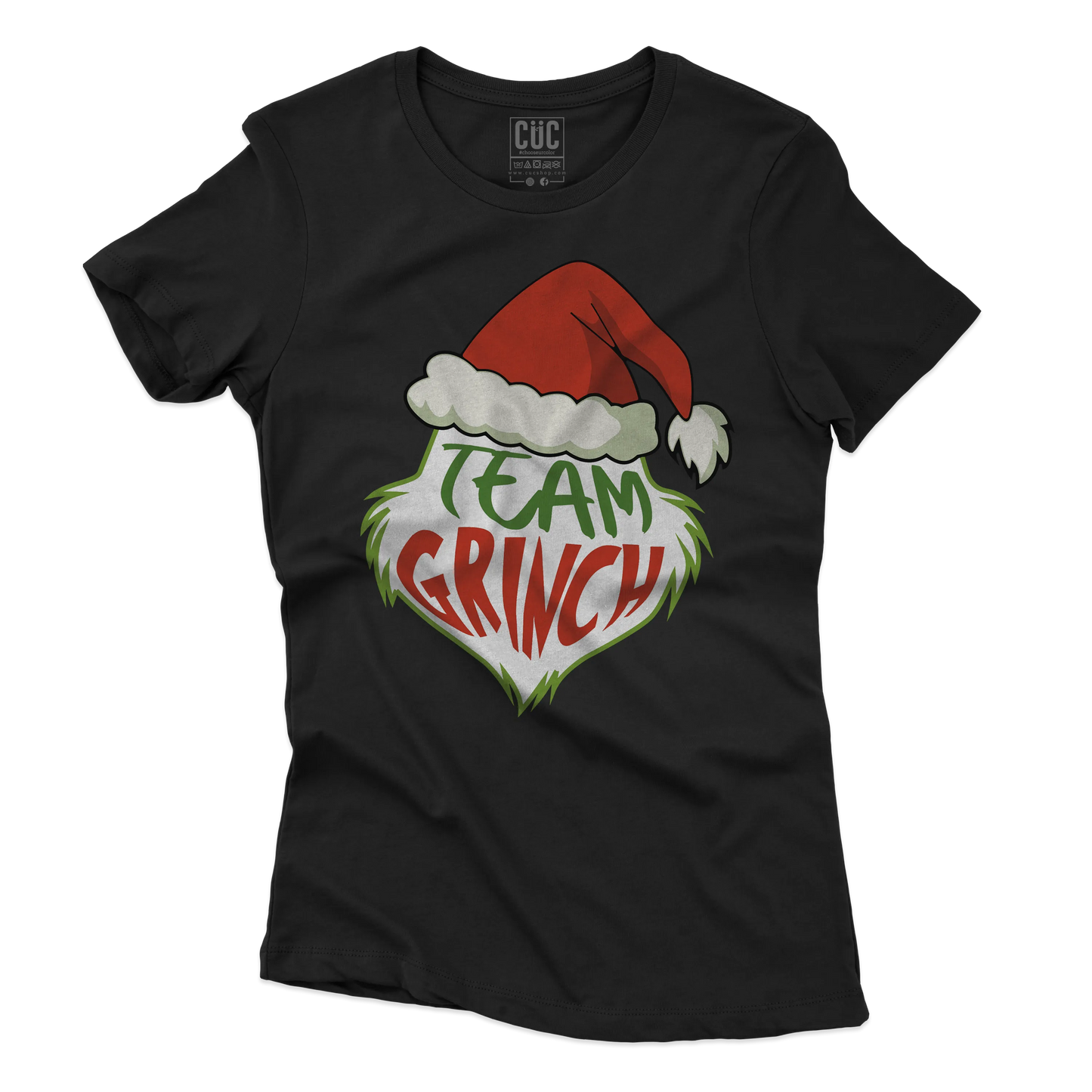 CUC T-SHIRT Team Grinch - FILM - Natale -  #chooseurcolor