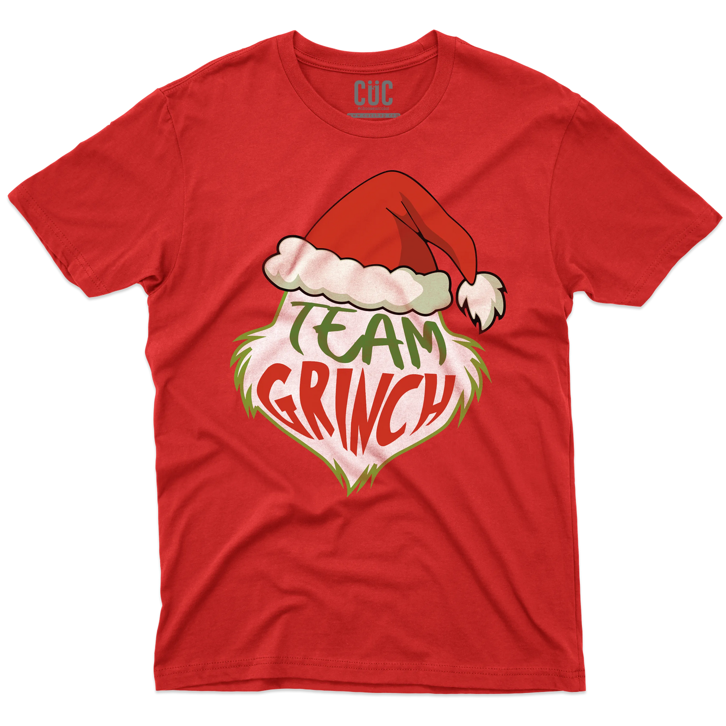 CUC T-SHIRT Team Grinch - FILM - Natale -  #chooseurcolor