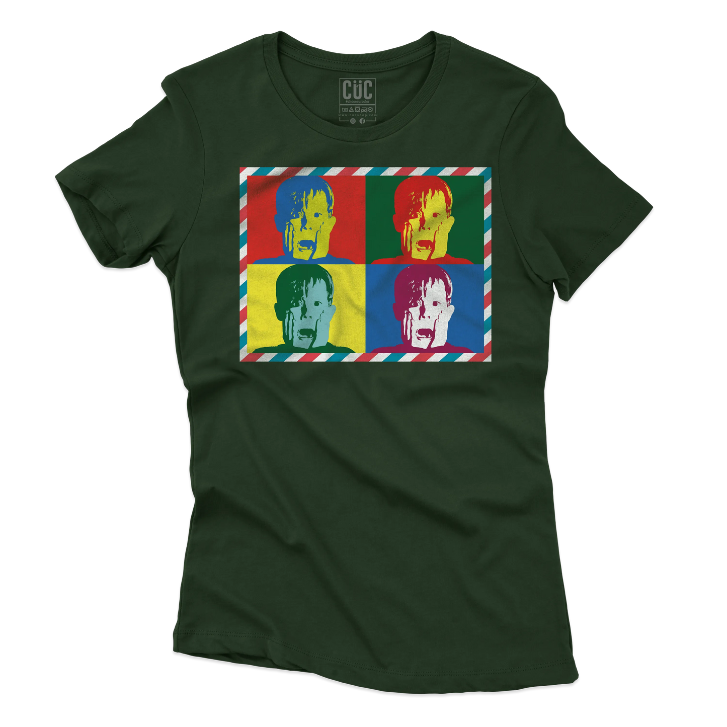 CUC T-SHIRT Kevin Warhol - FILM - Natale - Home Alone - Cult -  #chooseurcolor