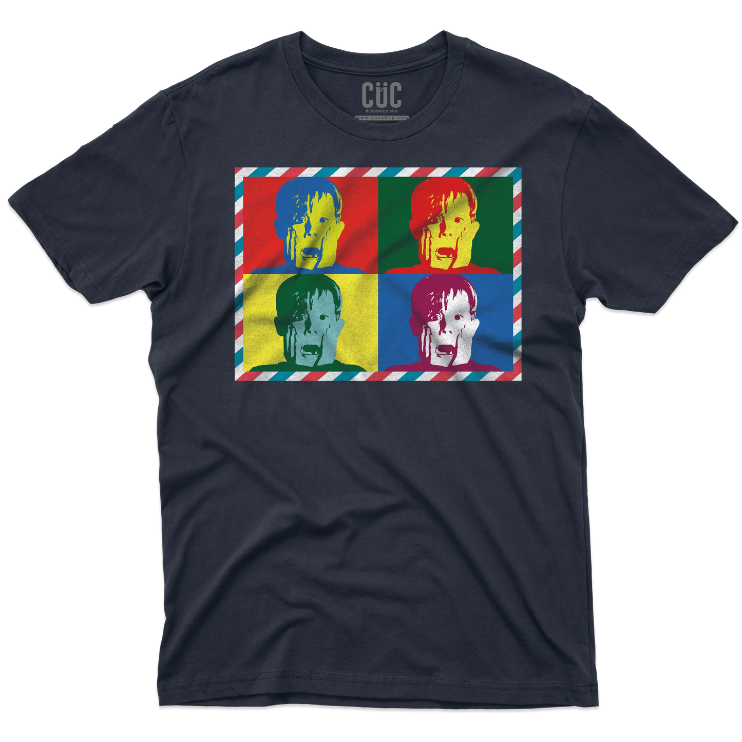 CUC T-SHIRT Kevin Warhol - FILM - Natale - Home Alone - Cult -  #chooseurcolor