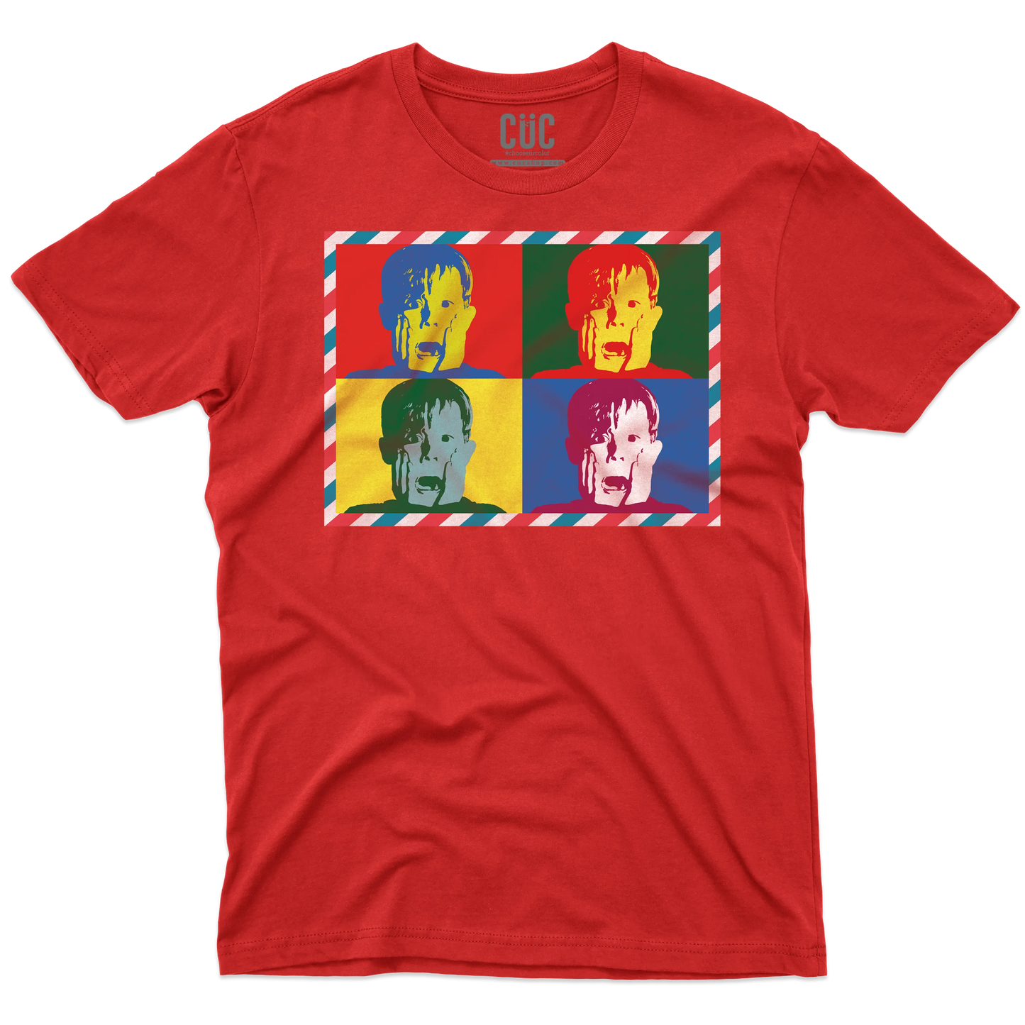 CUC T-SHIRT Kevin Warhol - FILM - Natale - Home Alone - Cult -  #chooseurcolor