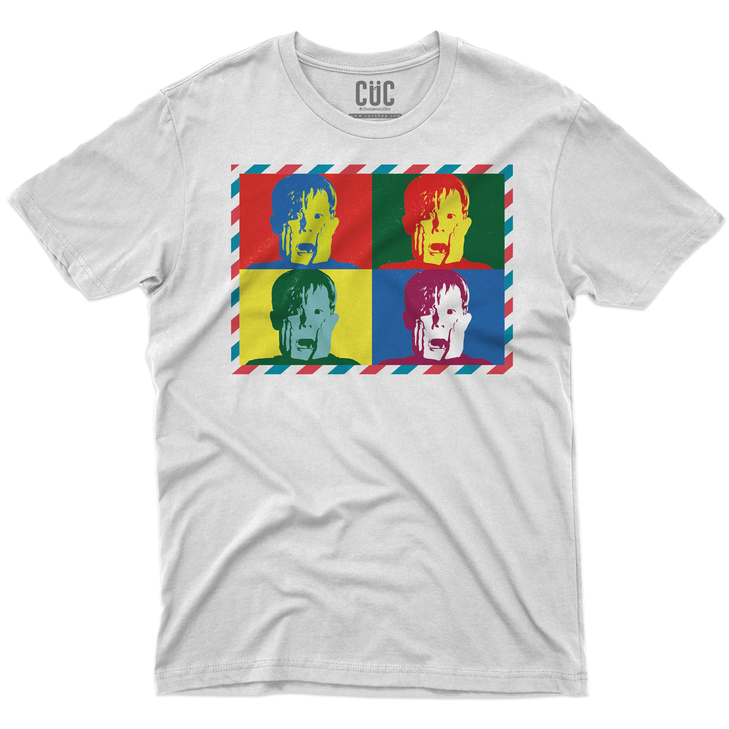 CUC T-SHIRT Kevin Warhol - FILM - Natale - Home Alone - Cult -  #chooseurcolor