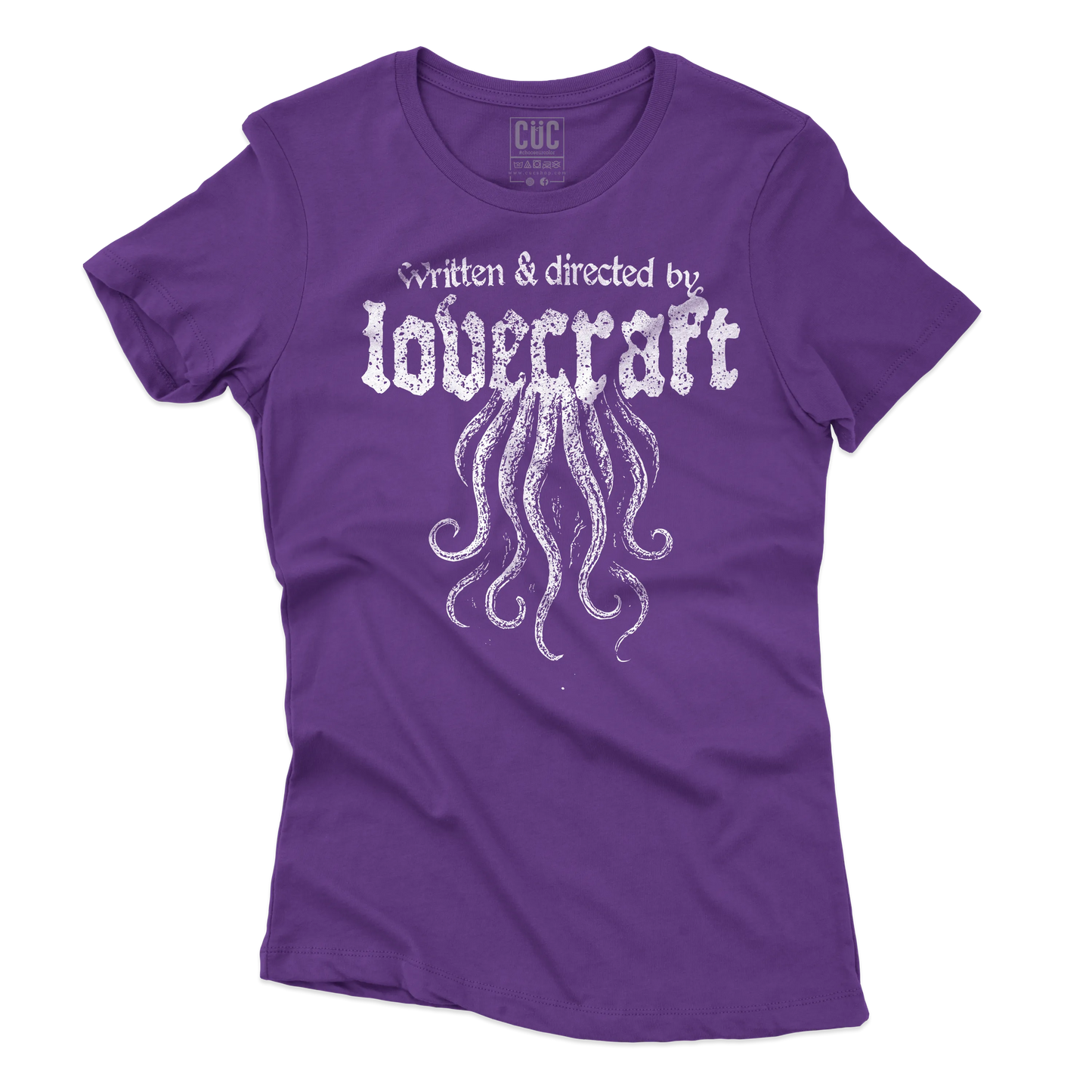 CUC T-SHIRT Written & directed by Lovecraft - PERSONAGGI FAMOSI #chooseurcolor