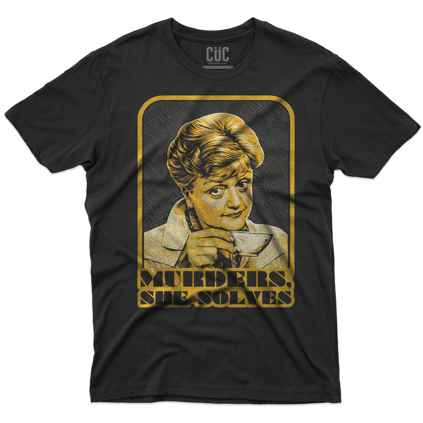 CUC T-SHIRT Murders She Solves - SERIE TV - PERSONAGGI FAMOSI - Jessica Fletcher - La signora in giallo - Cult -  #chooseurcolor