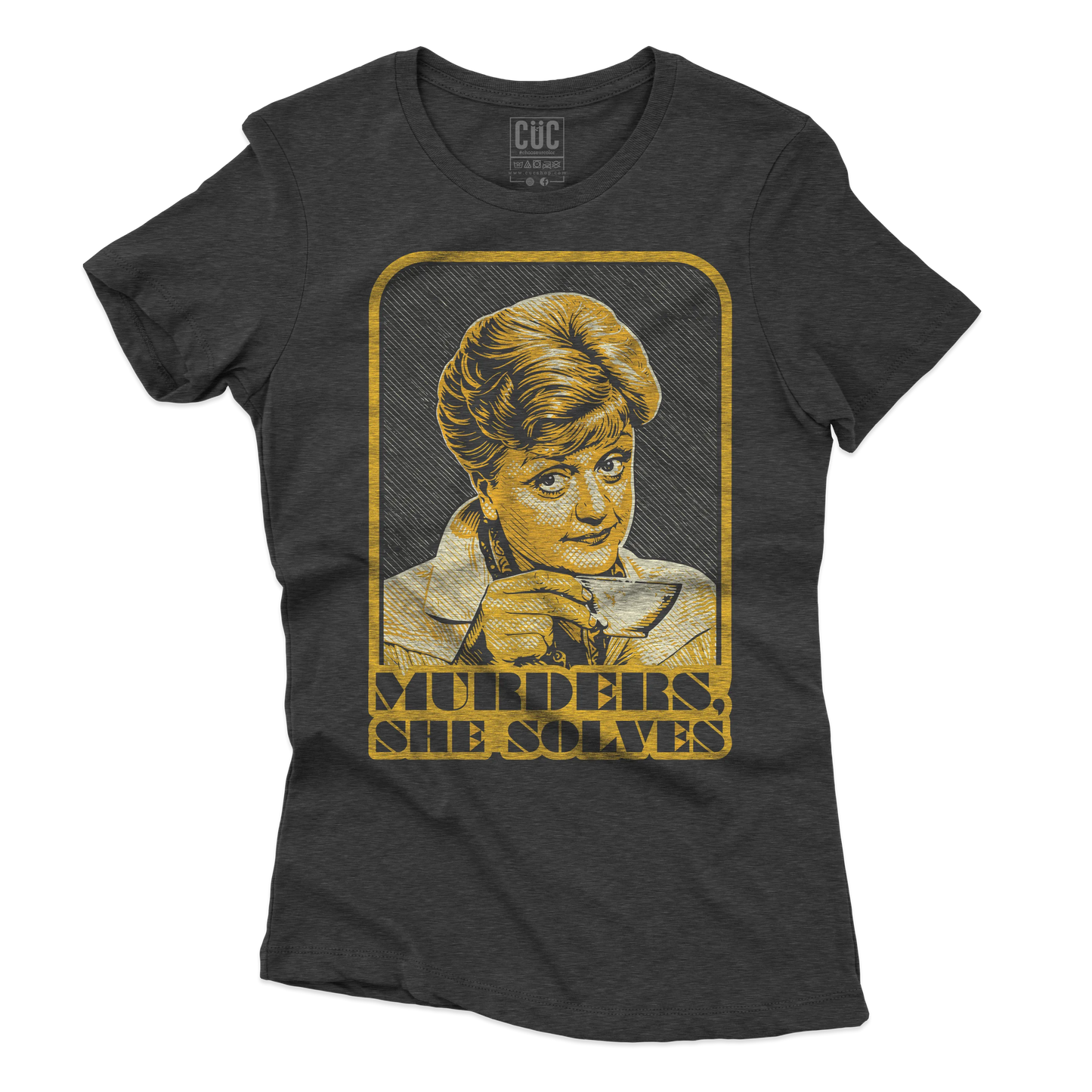 CUC T-SHIRT Murders She Solves - SERIE TV - PERSONAGGI FAMOSI - Jessica Fletcher - La signora in giallo - Cult -  #chooseurcolor