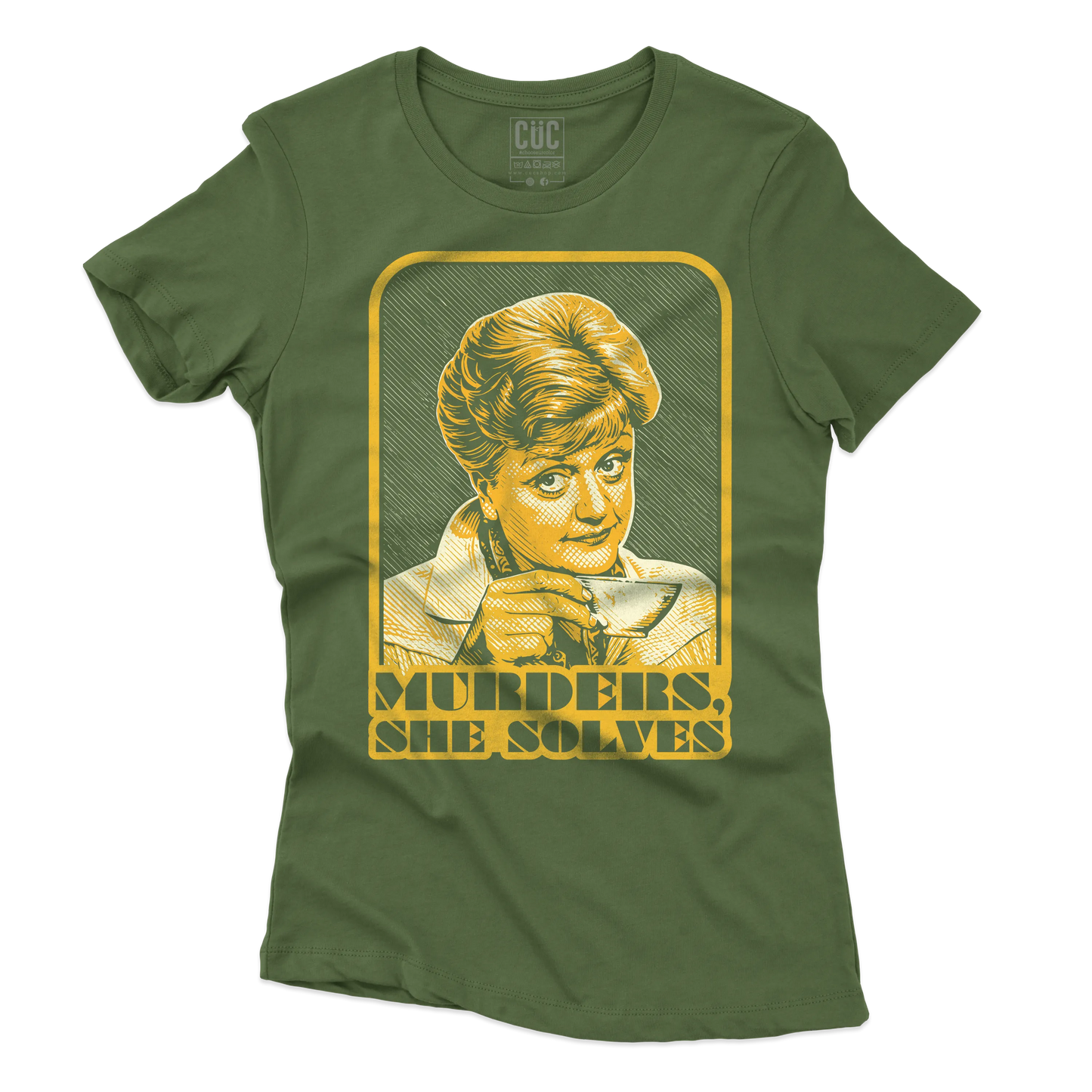 CUC T-SHIRT Murders She Solves - SERIE TV - PERSONAGGI FAMOSI - Jessica Fletcher - La signora in giallo - Cult -  #chooseurcolor