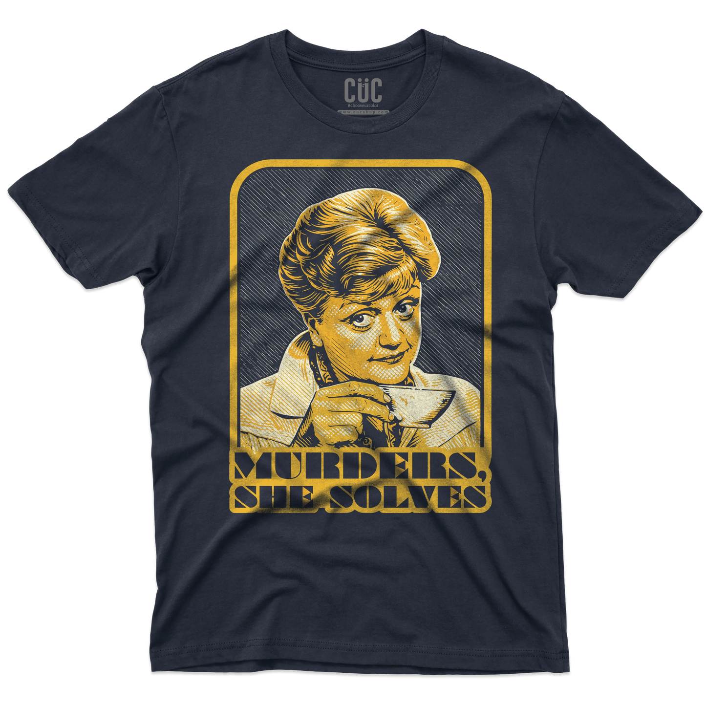 CUC T-SHIRT Murders She Solves - SERIE TV - PERSONAGGI FAMOSI - Jessica Fletcher - La signora in giallo - Cult -  #chooseurcolor