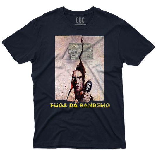 CUC T-SHIRT Fuga da Sanremo - FILM - MUSICA - Divertente - Festival - Parodia - #chooseurcolor