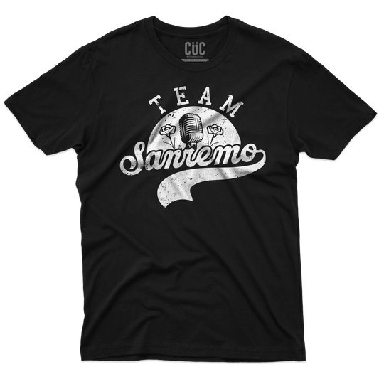CUC T-SHIRT Team Sanremo - Musica - Festival delle canzone - TV - Divertente -  #chooseurcolor
