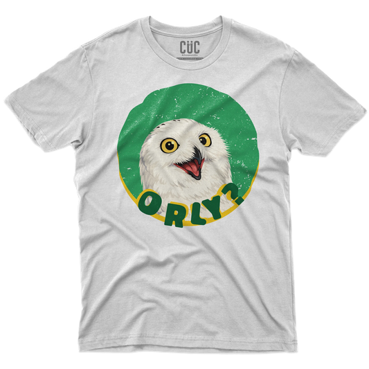 CUC T-SHIRT O RLY? - PERSONAGGI FAMOSI - MEME - Nostalgia -  #chooseurcolor