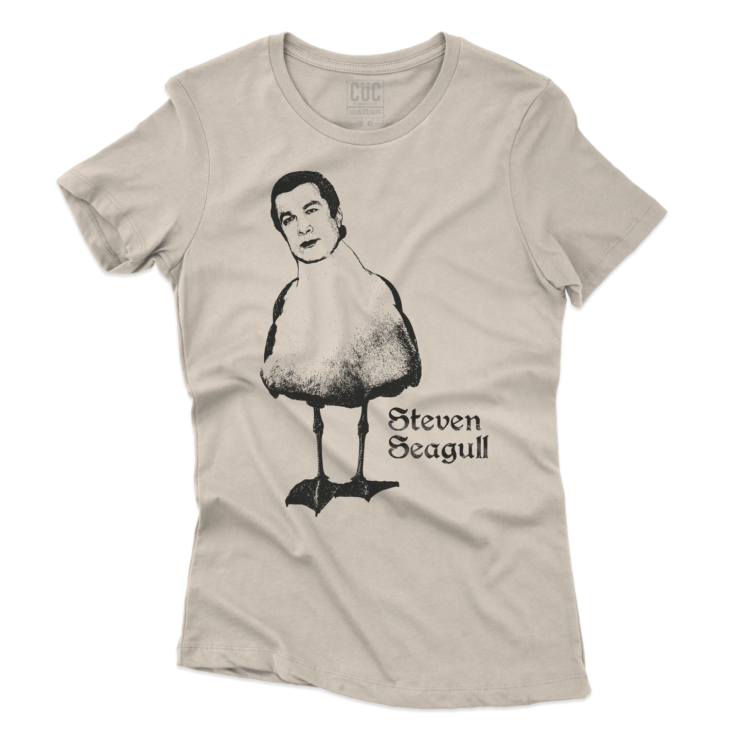 CUC T-SHIRT STEVEN SEAGULL - PERSONAGGI FAMOSI - Divertente - FILM - CINEMA - SEAGAL -  #chooseurcolor