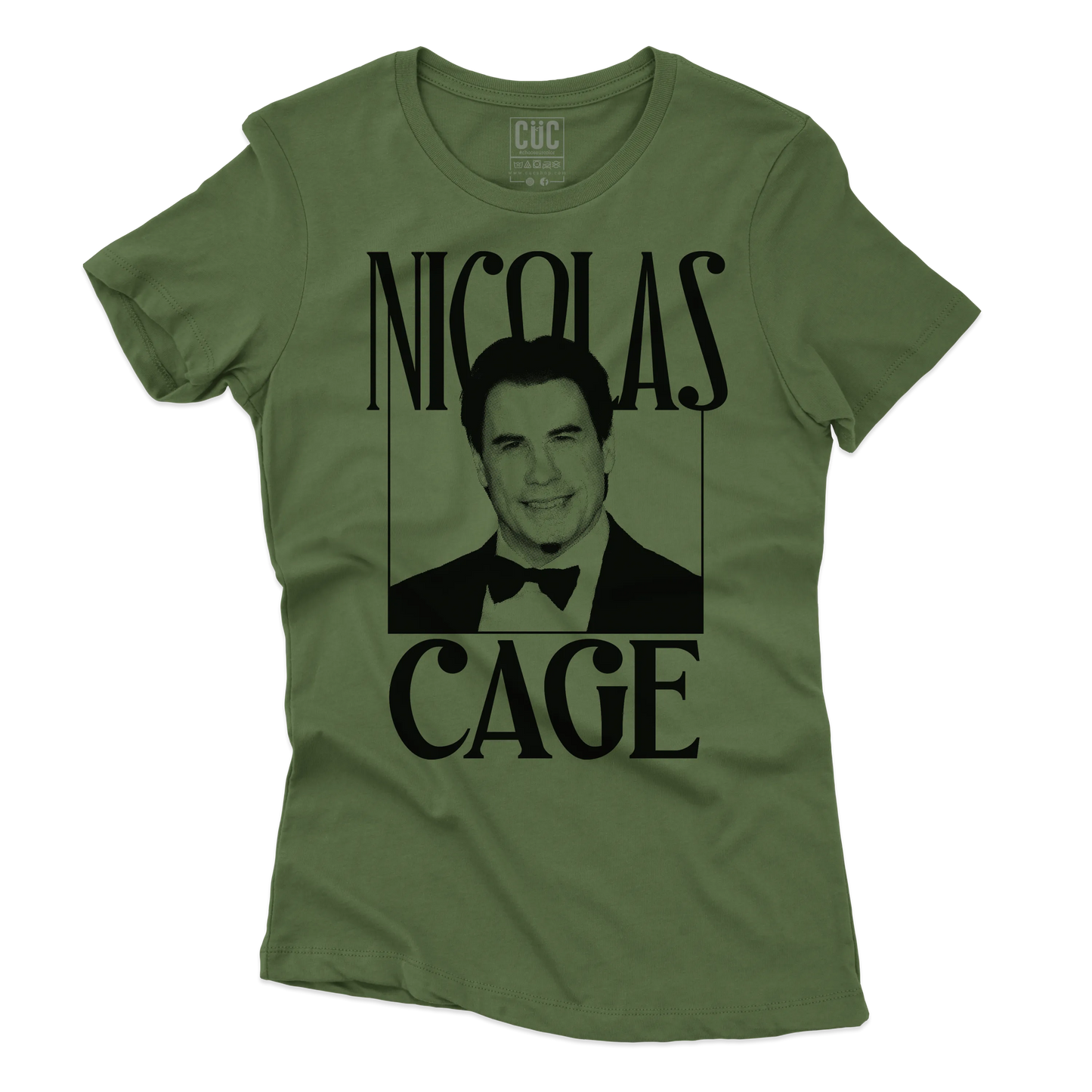 CUC T-SHIRT Travolta Cage Face Off - FILM - PERSONAGGI FAMOSI - CULT -  #chooseurcolor