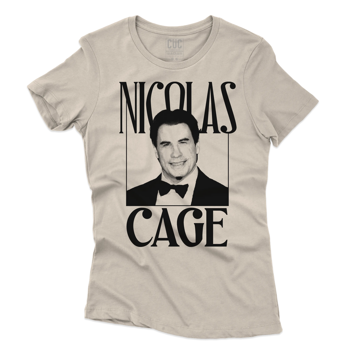 CUC T-SHIRT Travolta Cage Face Off - FILM - PERSONAGGI FAMOSI - CULT -  #chooseurcolor