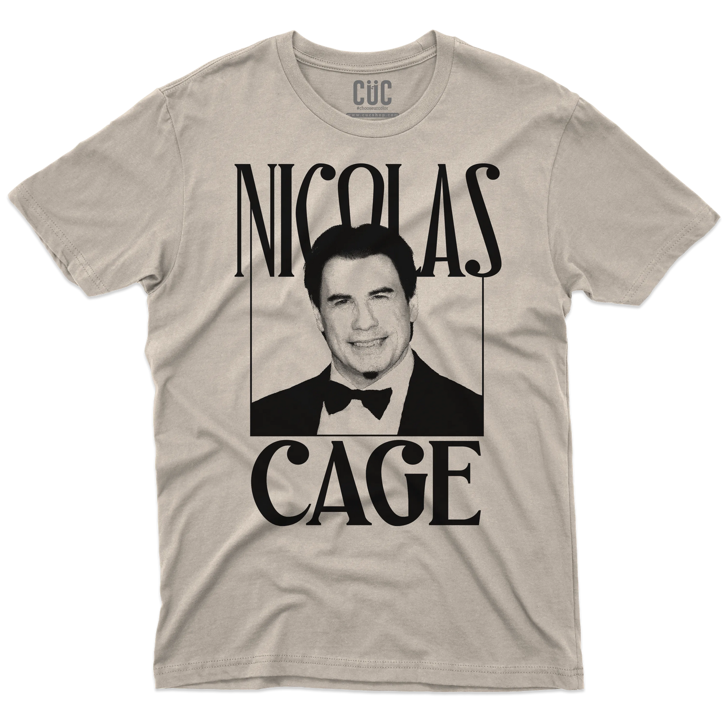 CUC T-SHIRT Travolta Cage Face Off - FILM - PERSONAGGI FAMOSI - CULT -  #chooseurcolor