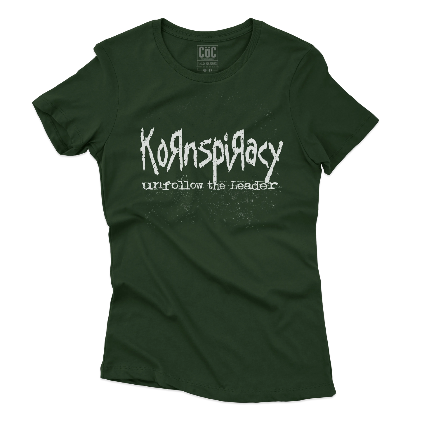 CUC T-SHIRT Kornspiracy - - Unfollow the Leader - Divertente -  #chooseurcolor