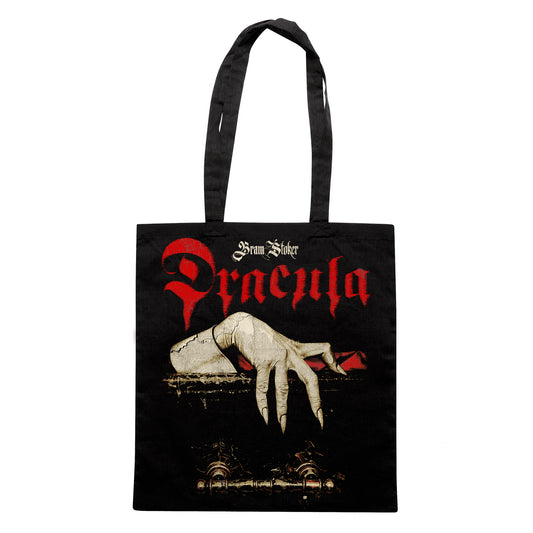 SHOPPER Dracula Mano Love story gotica cult letteratura Nera #chooseurcolor