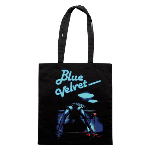 SHOPPER BLUE VELVET PIXEL David Lynch film cult Nera #chooseurcolor