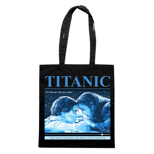 SHOPPER CUC Titanic Promise Rose Jack Film cult Nera M [IMGKEY:BLA:M:2]