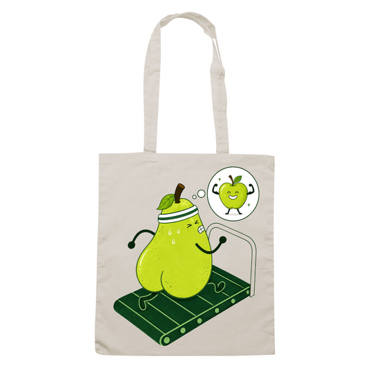 SHOPPER CUC PERA FITNESS prova costume divertente Sabbia M [IMGKEY:SAN:M:1]