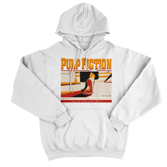 FELPA CAPPUCCIO MIA FEET pulp fiction tarantino Bianca #chooseurcolor