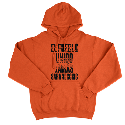 FELPA CAPPUCCIO CUC EL PUEBLO UNIDO canto Arancione M [IMGKEY:ORA:M:1]