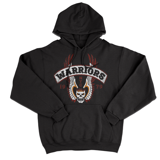 FELPA CAPPUCCIO CUC THE WARRIORS i Guerrieri della Notte NY 1979 Grunge Nera M [IMGKEY:BLA:M:1]