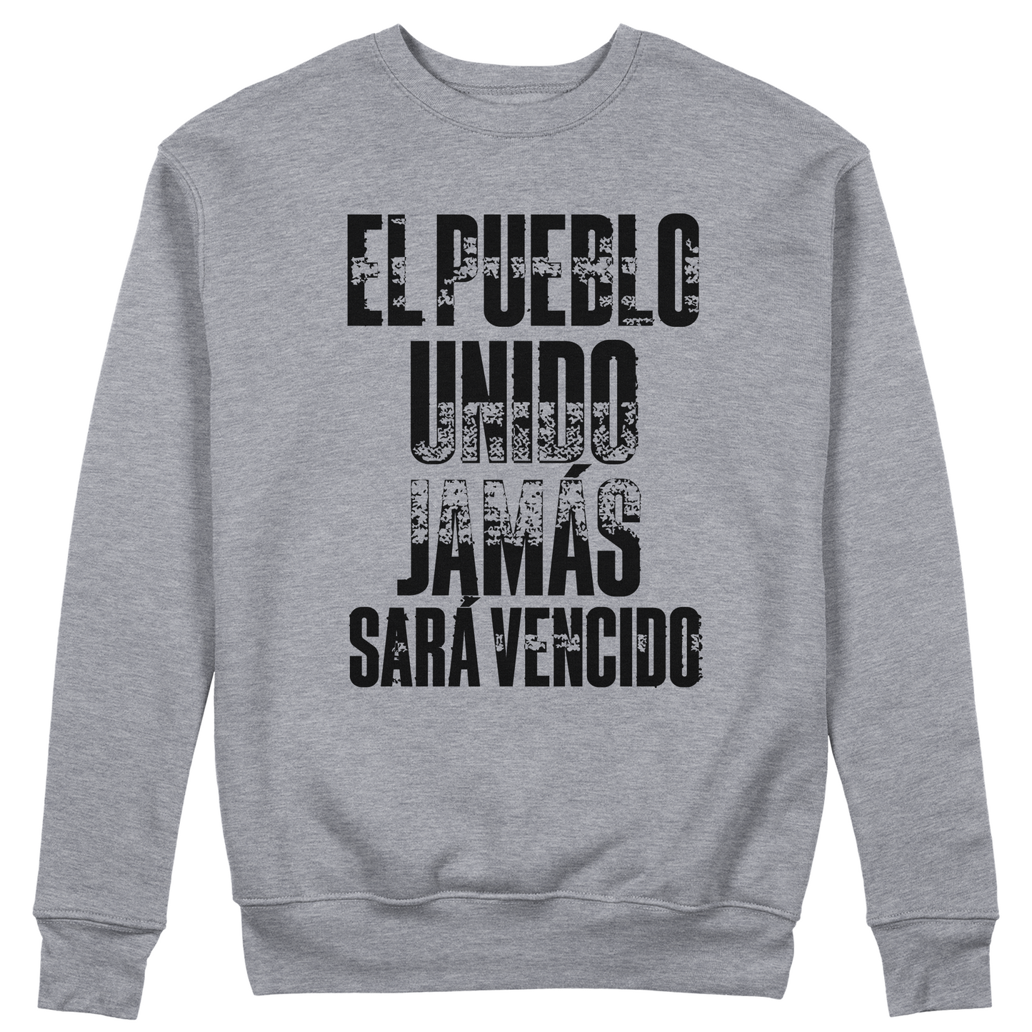 FELPA GIROCOLLO CUC EL PUEBLO UNIDO canto Grigio M [IMGKEY:GRE:M:1]