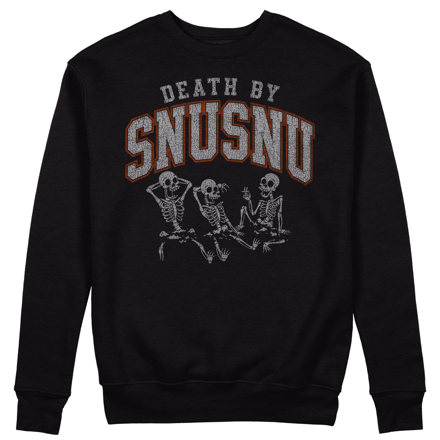 FELPA GIROCOLLO CUC DEATH BY SNU SNU Futurama citazione cult Nera M [IMGKEY:BLA:M:1]