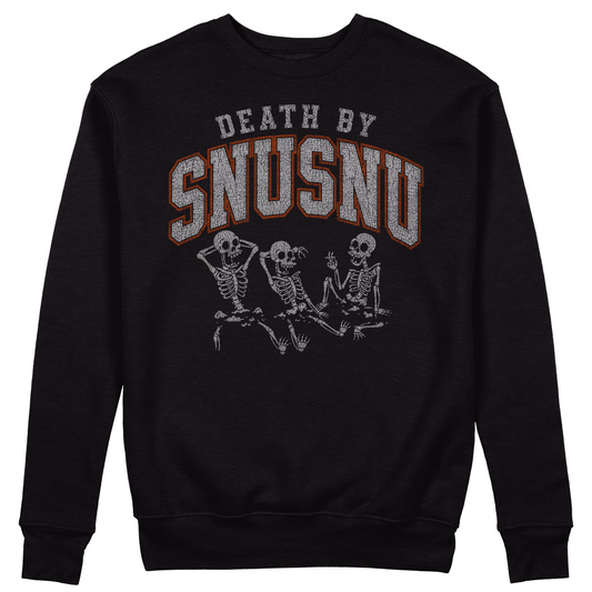 FELPA GIROCOLLO CUC DEATH BY SNU SNU Futurama citazione cult Nera M [IMGKEY:BLA:M:1]
