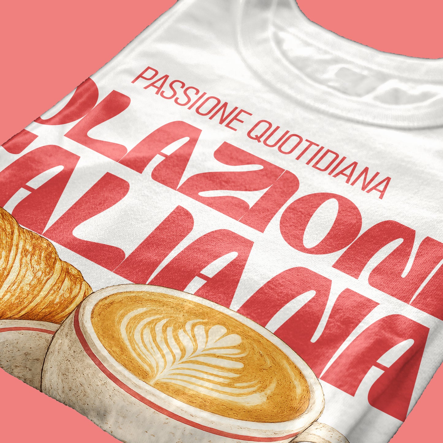 T-SHIRT CUC COLAZIONE ITALIANA per iniziare in bagno la giornata meme simpatica Bianca M [IMGKEY:WHI:M:4]