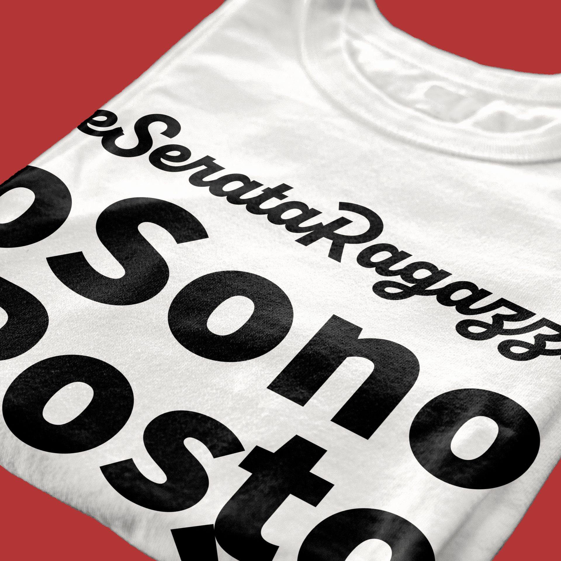 T-SHIRT CUC IO SONO A POSTO COSì divertente regalo simpatica tv italiana Bianca M [IMGKEY:WHI:M:4]