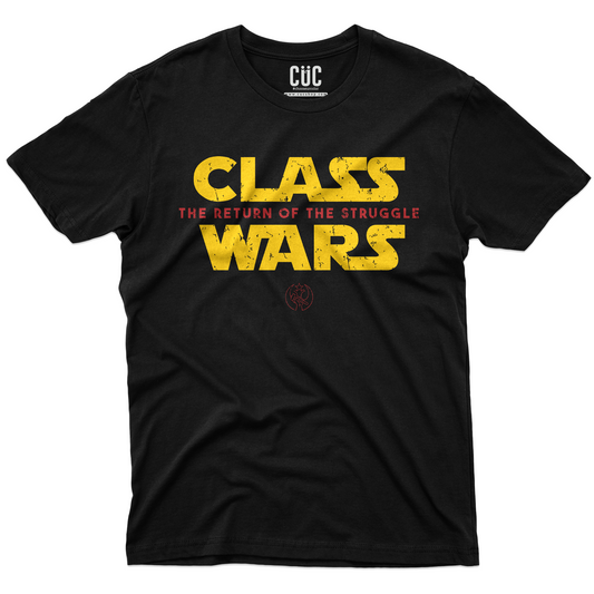 T-SHIRT CUC CLASS WARS the return of the struggle lotta di classe Nera M [IMGKEY:BLA:M:1]