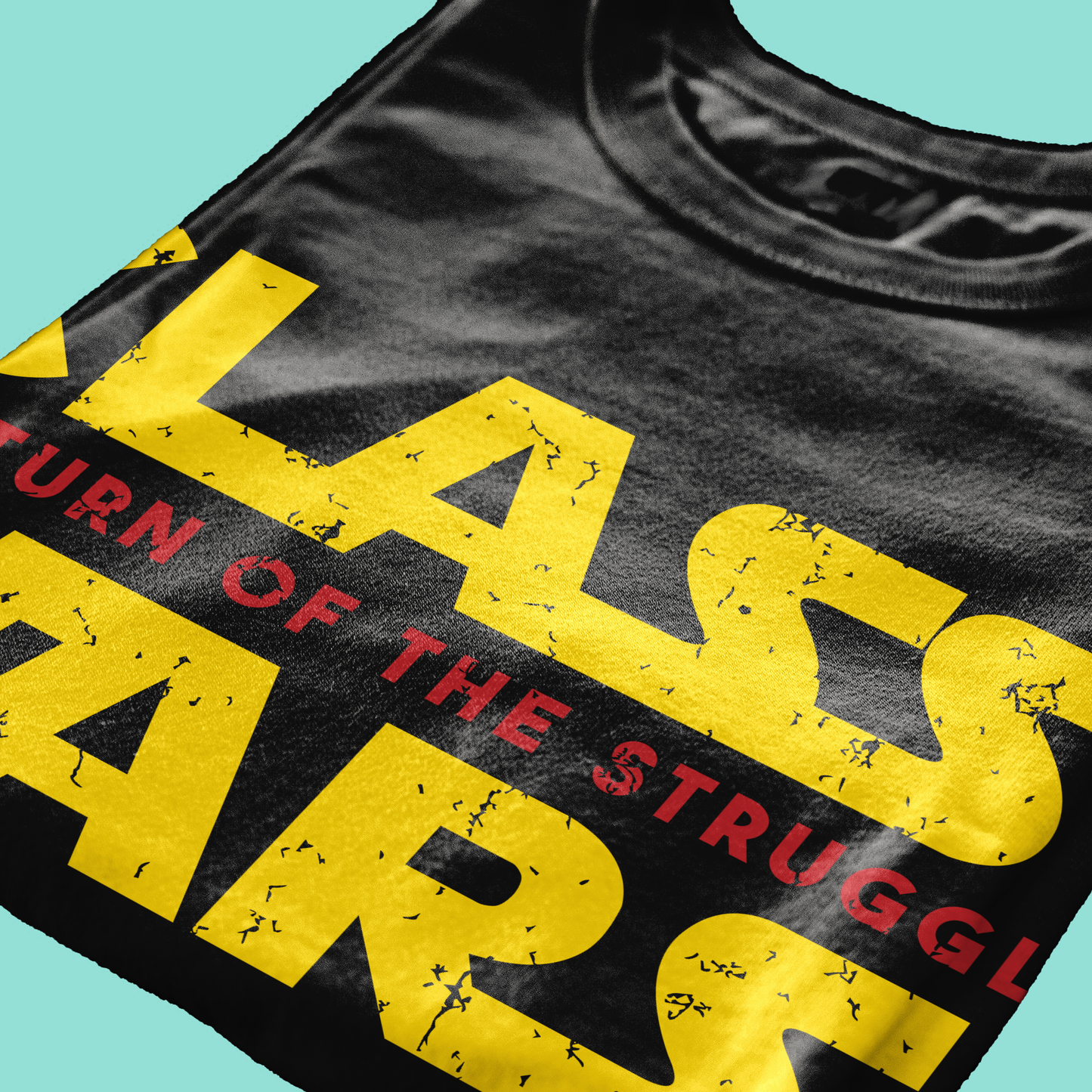 T-SHIRT CUC CLASS WARS the return of the struggle lotta di classe Nera M [IMGKEY:BLA:M:4]